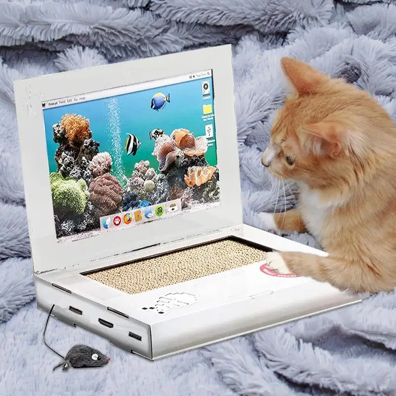 Mačka Scratcher Hračka Zvlnené Cat Scratch Rada Pad Brúsenie Nechtov Interaktívne Ochranu Nábytku Cat Hračka Veľkosť Kartónu Obrázok 2