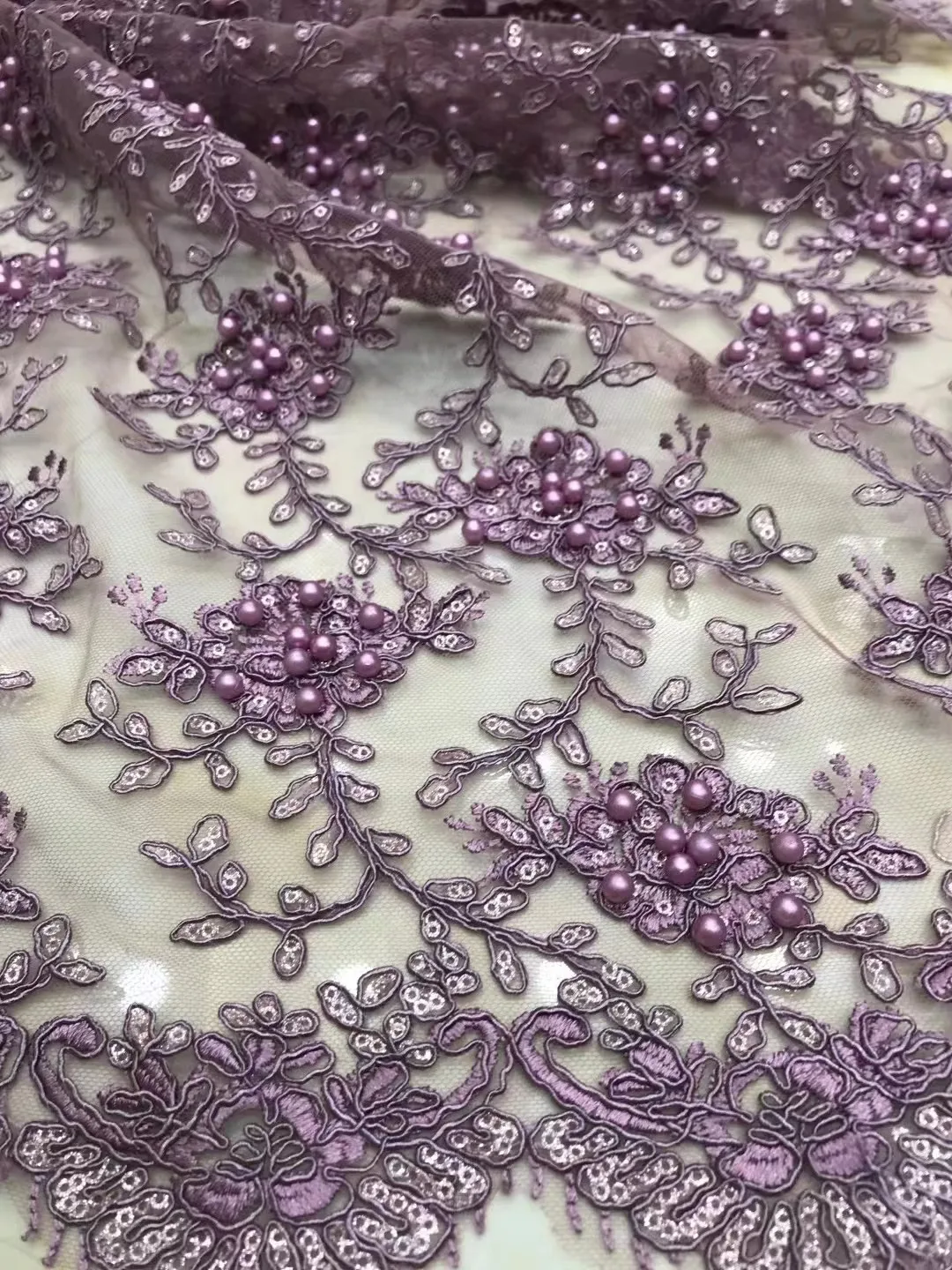 Nádherný 3D kvet korálkové auto kosti, výšivky, čipky oka textílie DIY ušľachtilý večerné šaty módne textílie dekorácie X1049 Obrázok 2