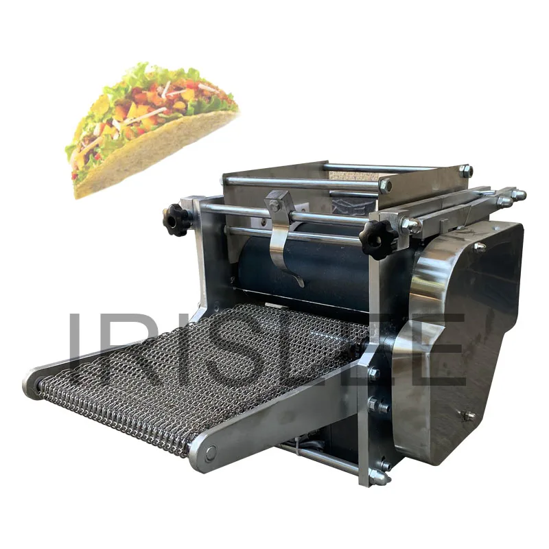 Plne Automatické Priemyselné Múky, Kukurice Mexickej Tortilla Stroj Taco Roti Maker Stlačte Chlieb, Zrno Produkt Tortilla Stroje Na Výrobu Obrázok 2