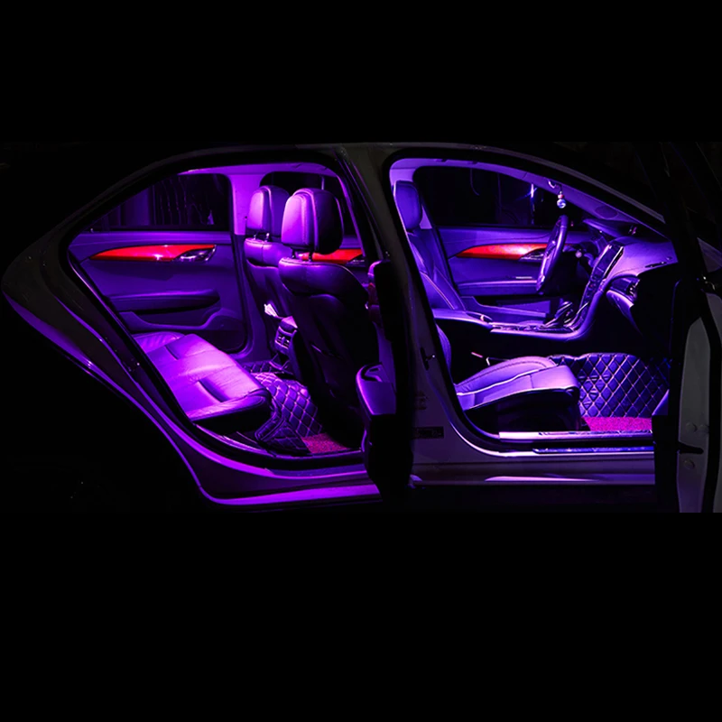 Pre Škoda Superb 3 B8, 3V 2016 2017 2018 2019 2020 MK3 5 ks Auto LED Žiarovky Interiérové Svietidlá Zrkadlo na líčenie batožinového priestoru Osvetlenie Príslušenstvo Obrázok 2