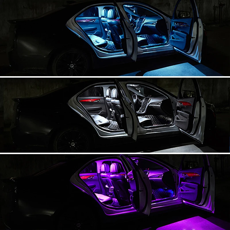 Pre Škoda Superb 3 B8, 3V 2016 2017 2018 2019 2020 MK3 5 ks Auto LED Žiarovky Interiérové Svietidlá Zrkadlo na líčenie batožinového priestoru Osvetlenie Príslušenstvo Obrázok 5