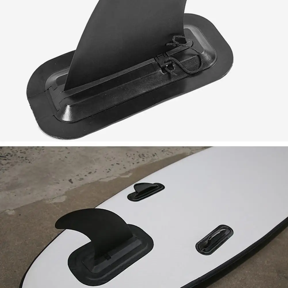 Surf Pádlo Doska Slide-in Fin Anti-korózne Unikátne Zakrivené Moderný Dizajn Sup Príslušenstvo (bez stojana) Obrázok 5